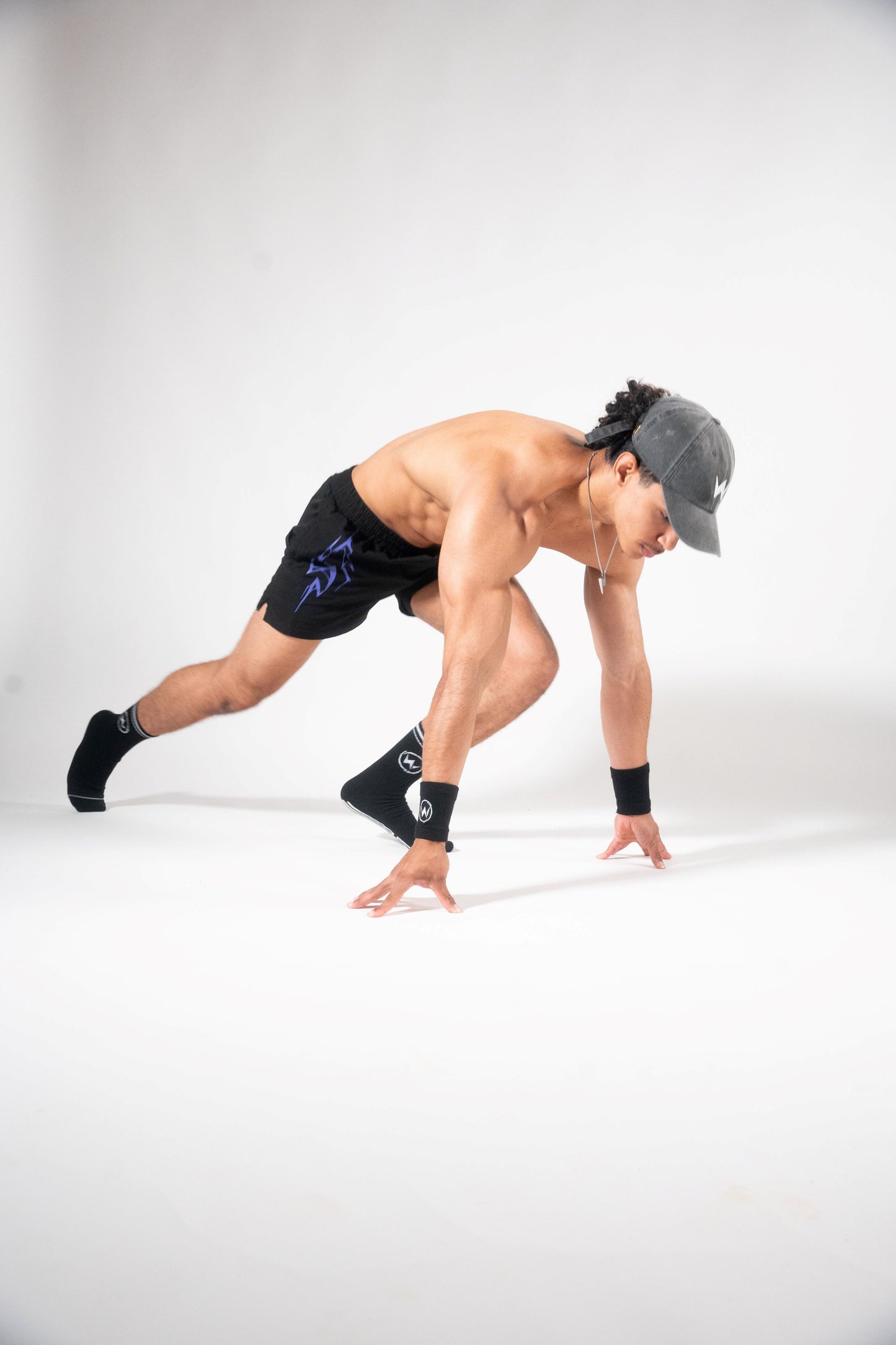 (NEW) SWO BLACK training shorts
