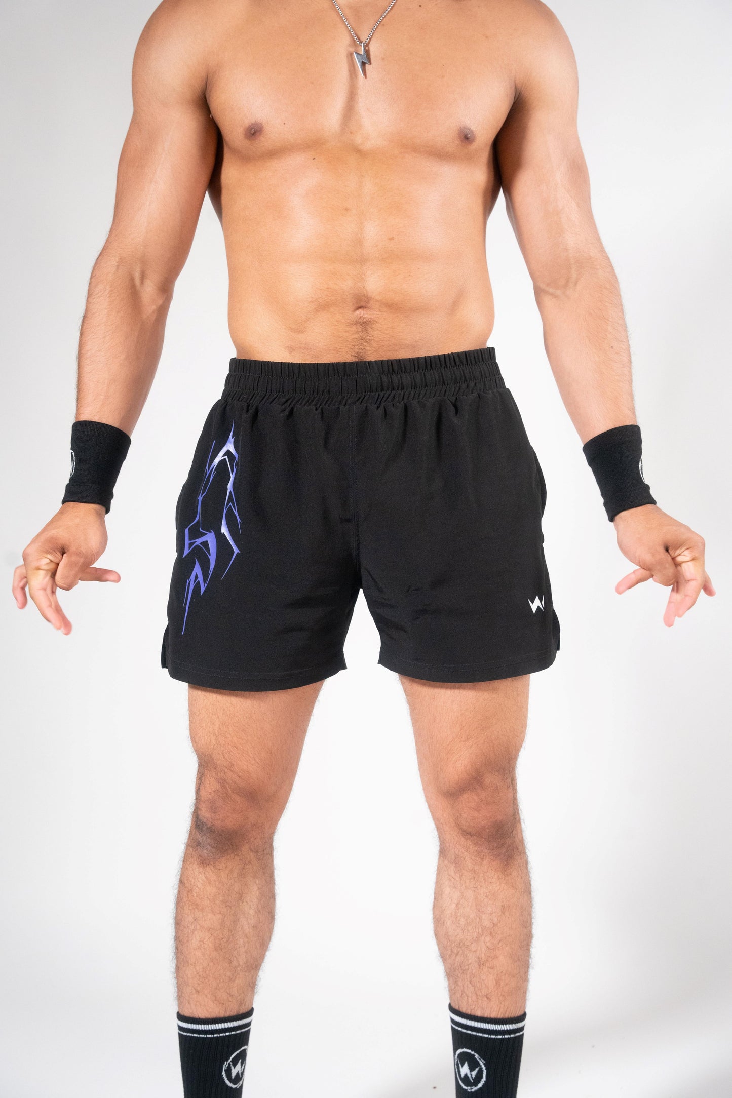 (NEW) SWO BLACK training shorts