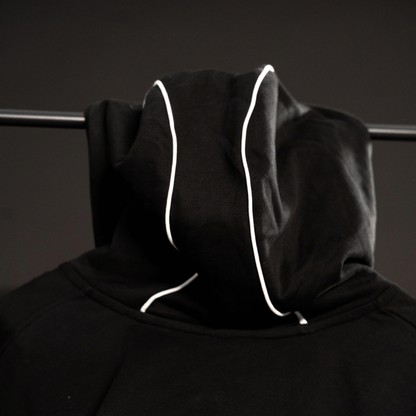 Hoodie street workout SWO – noir – vue 2 – Collection SINGULARITY I
