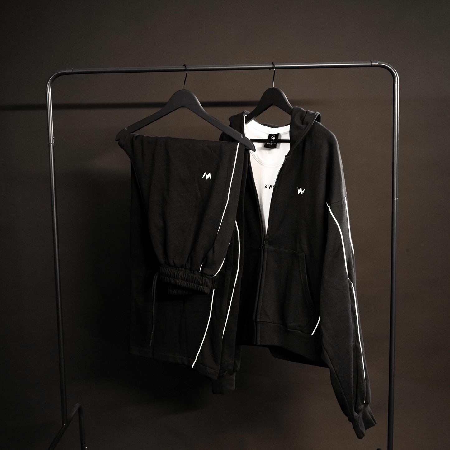 Survêtement street workout SWO – noir – vue 2 – Collection SINGULARITY I