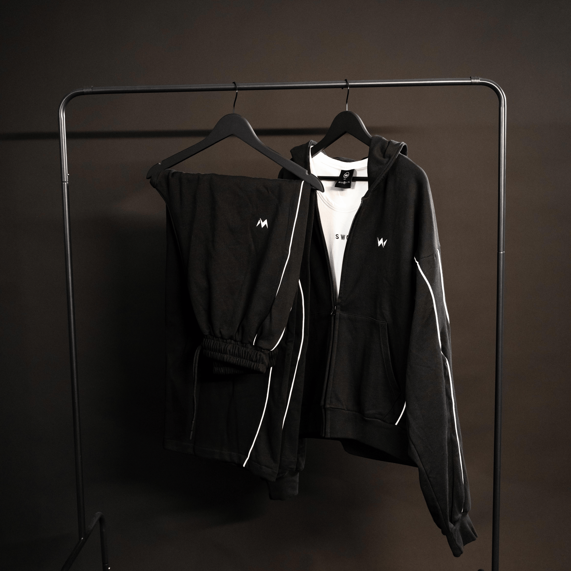 Survêtement street workout SWO – noir – vue 2 – Collection SINGULARITY I