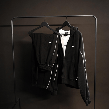 Survêtement street workout SWO – noir – vue 2 – Collection SINGULARITY I