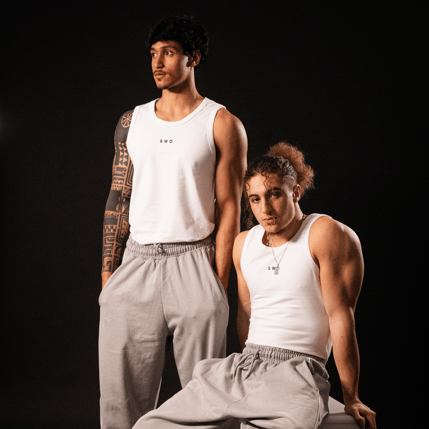 Tank top White - SINGULARITY I