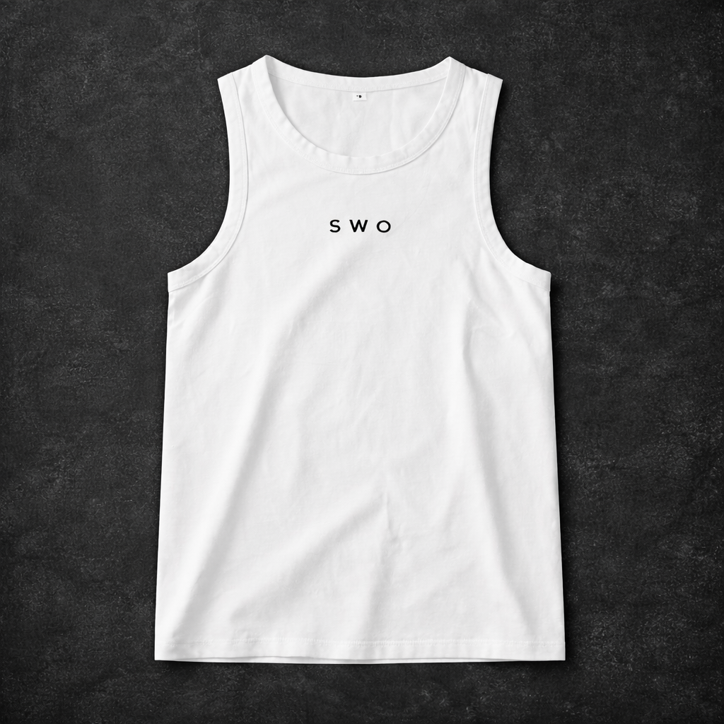 Tank top White - SINGULARITY I