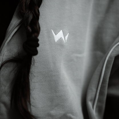 Hoodie street workout SWO – gris – vue 3 – Collection SINGULARITY I