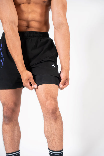(NEW) SWO BLACK training shorts
