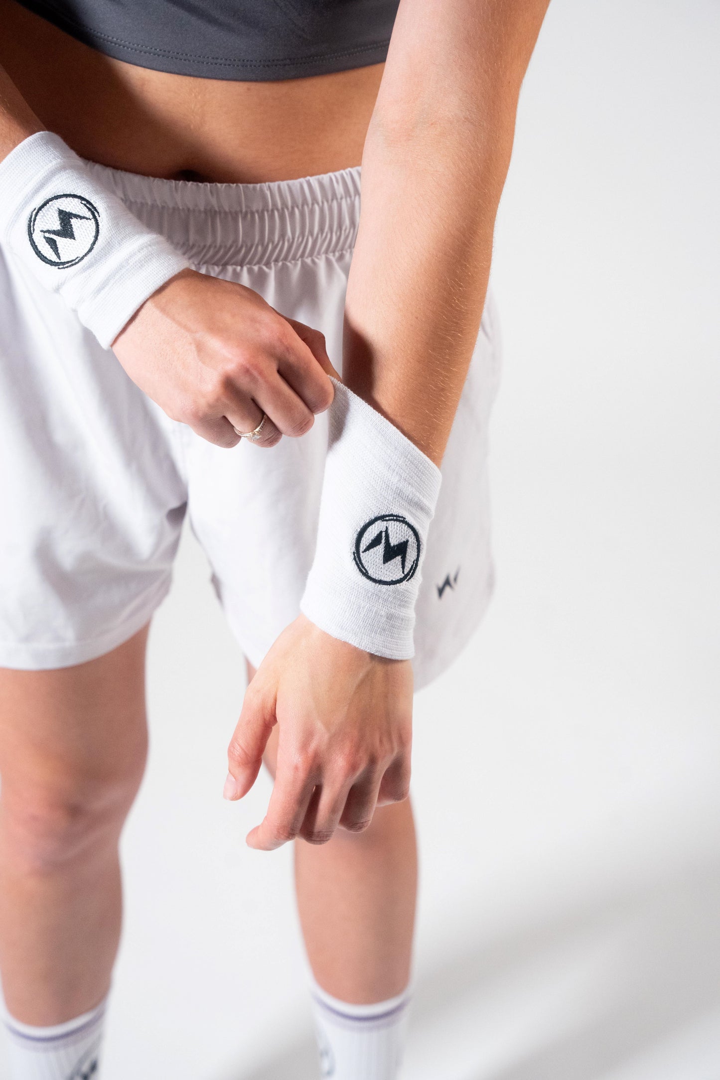(NEW) WHITE WRIST WRAPS